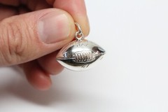 Vintage 1947 FOOTBALL Sterling Silver Charm – Sports Award – N.A.T.T.C. Jax