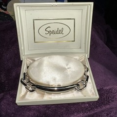 Vintage Brand New Speidel USA Stainless Steel ID Bracelet 6.75″ NOT ENGRAVED