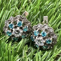 Vintage Earrings Silver 925 Women’s Jewelry