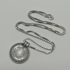Vintage David Andersen Norway Sterling Silver 925 Pendant Necklace 24″