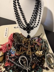 4-1/2 Pound Vintage To Now Mystery Jewelry Bag Lot Branded And Unbranded Used
