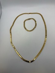 Monet Vintage Necklace And Bracelet