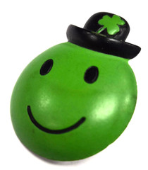 Vintage 90’s Hallmark Cards St Patrick’s Day ” HAPPY FACE ” Holiday Pin / Brooch