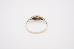 Vintage Sterling Silver 925 Malachite Ring Size 11.75