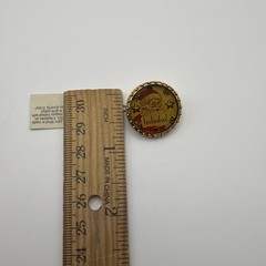 Vintage Rare Maximal Art Christmas Pin Santa Ho Ho Ho