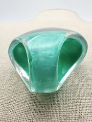 Vintage Plastic Lucite Chunky Statement Ring Size 5.75