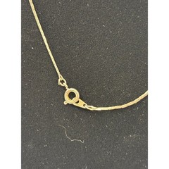 Vintage Necklace Chain Gold Tone Sliding Beads Delicate and Pretty Piece
