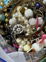 Craft Jewelry Lot Vintage To Now Mixed 4 Lb
