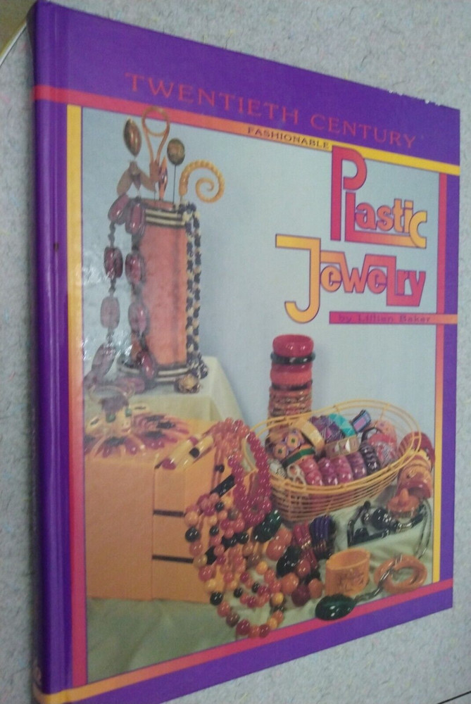 20th Century Plastic Fashion Jewelry Identification VALUE BOOK HC 240 PAGES