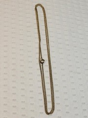 Vtg Speidel 12K Yellow Gold Filled 22 Inch Curb Link Chain Necklace Signed