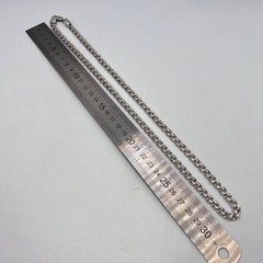 Vintage Heavy 925 Sterling Silver Chain Necklace 62cm 40g Unisex Hallmarked