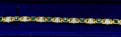 Camrose Kross Jackie Kennedy Simulated Emerald Bracelet New In Box