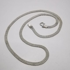 Beautiful Vintage Chain Necklace Jewelry Sterling Silver 925 Signed 5.83 gram