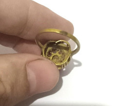 Vintage Ancient Bronze Antique Ring Rare Roman Style Old bronze Ring Extremely
