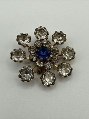 Vintage 1950’s rhinestone brooch/pin #202