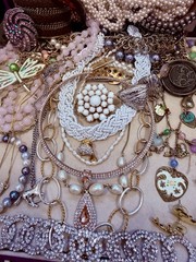 Vintage Estate Costume Jewelry Lot! AVON, MONET and more!