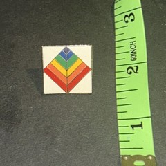 Vintage Geometric Style Sacred Geometry Hat Lapel Hat Pin Pinback