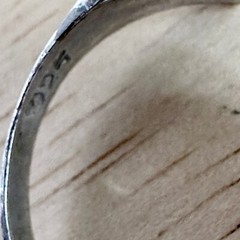 Vintage Sterling Silver Turquoise Inlay Band Ring Statement Tex Co Southwestern
