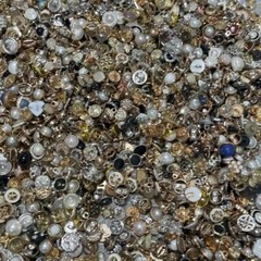 Vintage-now Costume Jewelry makeing Lots button Read Description 50pcs