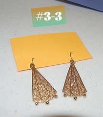 Vintage Retro Ear Rings, 1970s, 1980s 1990s, GROUP 3, priced per or the lot