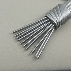 Vintage Monet Asymmetric Silver Tone Tassel Bar Waterfall Necklace Signed 27″