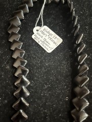 Vintage 1980s Trifari Black 18in Necklace