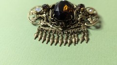 rare vintage brooch made in uSSR Czech broch