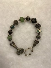 Estate Find Lot Of Colorful Bracelets X 4 Used