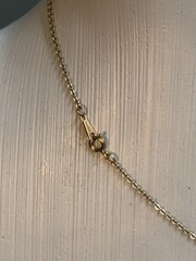 Vintage 1985 Avon Cinderella Enchanted Glass Slipper Necklace