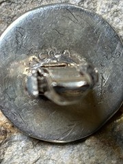 Vintage Sterling Silver Cufflinks Cuff Links Aztec Mayan Design Hecho En Mexico