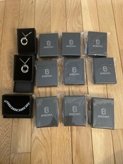 Lot of 12 Baronyka Jewelry Necklaces and Bracelets NIB Silver Gold Set