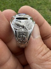 Vintage United States Navy Military Class Ring