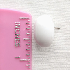 Oval Stud Button Earrings White Lucite Vintage Bold 80s Preppy Twee Jewelry Gift