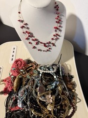 4-1/2 Pound Vintage To Now Mystery Jewelry Bag Lot Branded And Unbranded Used