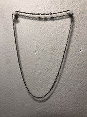 3?. Vintage Sterling 925 Anchor Mariner link Chain Necklace Italy 20″, 15.3g