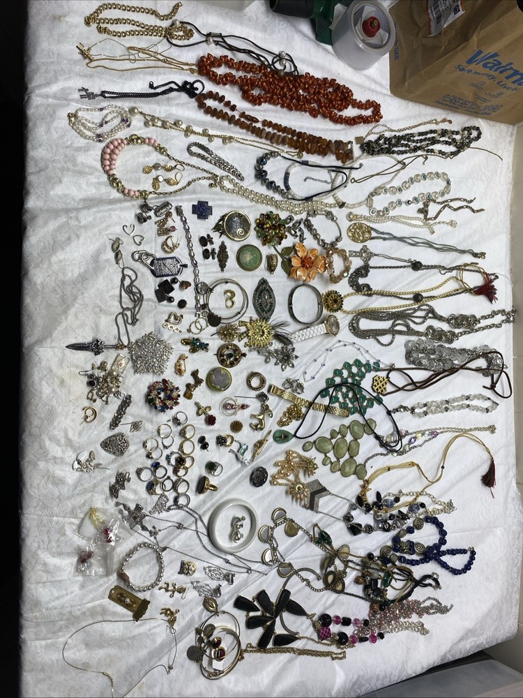 Lot Of Antique/Costume Jewelry