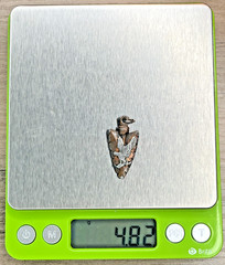 Vintage Copper Plated Pewter American Eagle USA Arrowhead Pendant Charm Two Tone