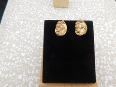ART Deco jewelry lot Childs bracelet Victorian brooch Gold filled Lady Earrings