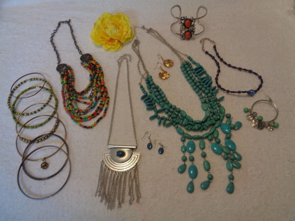 Bohemian Dreamer Mostly Modern Jewelry & 1 Vintage Piece Lot