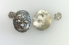 Vintage Native American & More Sterling Silver Mixed Earring Lot (15 pair)