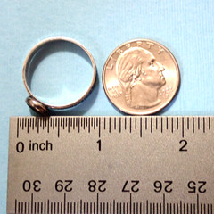 3 Bands Stone Bark Silpada Indent Thin Design Rings Sizes 11.25 & 11.5 Silver