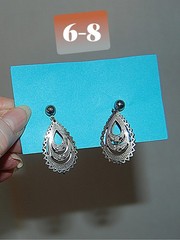 Vintage Retro Ear Rings, 1970s, 1980s 1990s, GROUP 6, priced per or the lot