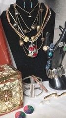 Grandma’s Estate; Jewelry, Trinkets, & Extra Fun Junk! Lot #134