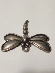 WONDERFUL DRAGONFLY LOGO PENDANT GREAT FOR ANY VINTAGE COLLECTION!