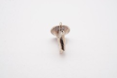 Vintage Sterling Silver 925 French Horn Charm