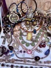 Vintage Estate Costume Jewelry Lot! AVON, MONET and more!
