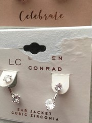 Lot of 4 New with Tags Lauren Conrad Pierced Earrings #15-1