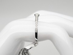 $3000 HEARTS on FIRE .52ct VS G IDEAL CUT Diamond 18k White Gold Wedding Ring