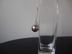 VINTAGE 1970-80s 3D CHIME BALL STERLING SILVER 925 PENDANT