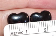 Carved Heart Onyx Vintage Gorgeous Jackets For Earrings Use With Any Stud
